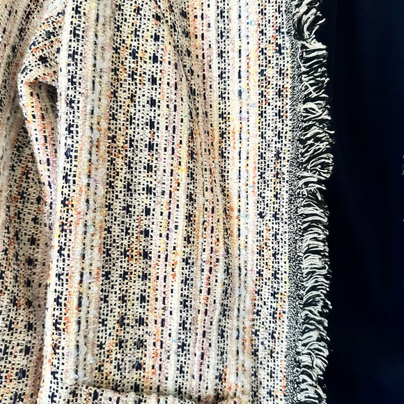 Anthropologie + Eva Franco Reston Tweed Jacket, size extra small - Picture 4 of 7